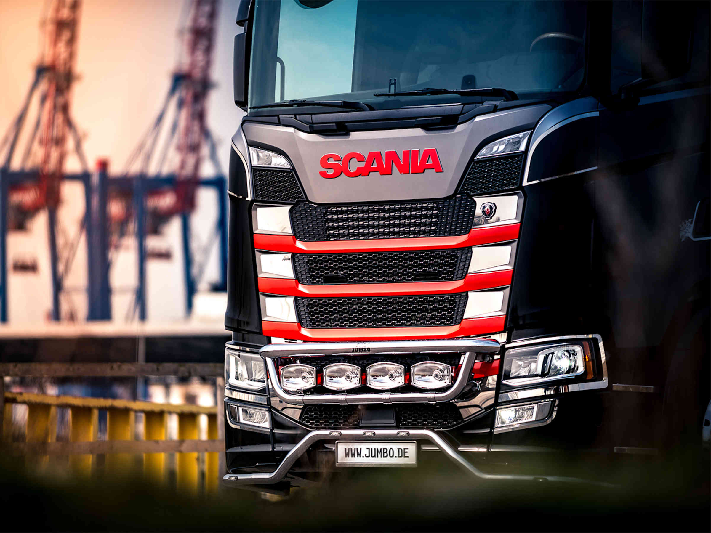 Augenbrauen für Scania Nextgen-Frontscheinwerfer